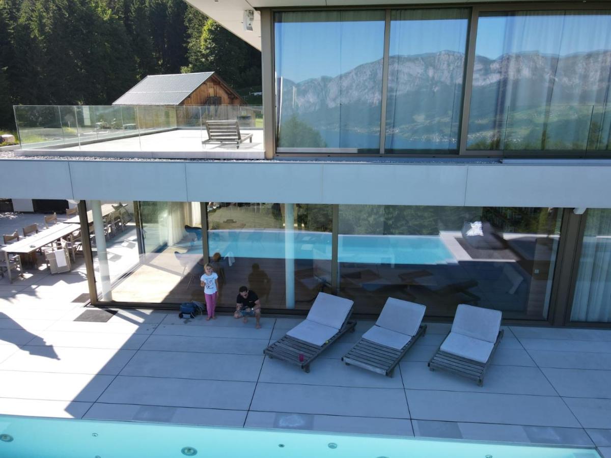Attersee Luxury Design Villa With Dream Views, Large Pool And Sauna نسدورف ام اترسي المظهر الخارجي الصورة