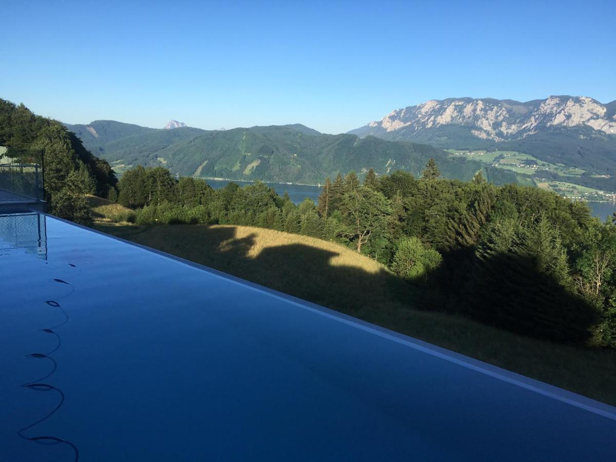 Attersee Luxury Design Villa With Dream Views, Large Pool And Sauna نسدورف ام اترسي المظهر الخارجي الصورة