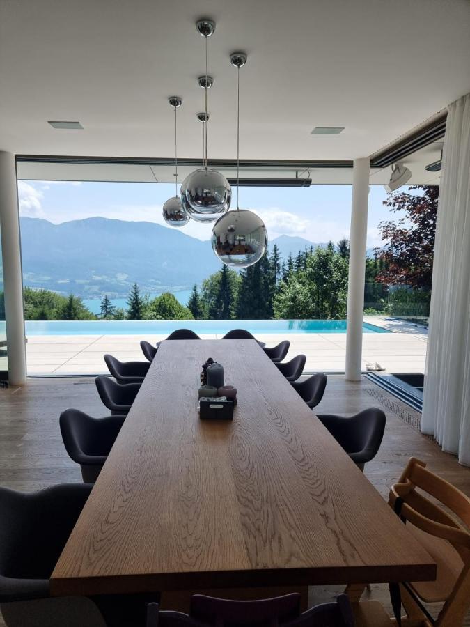 Attersee Luxury Design Villa With Dream Views, Large Pool And Sauna نسدورف ام اترسي المظهر الخارجي الصورة