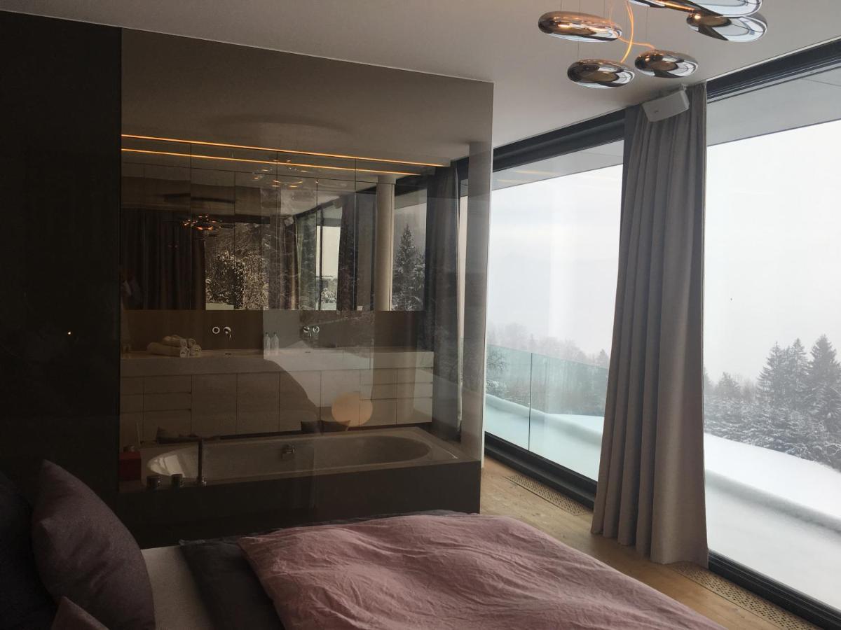 Attersee Luxury Design Villa With Dream Views, Large Pool And Sauna نسدورف ام اترسي المظهر الخارجي الصورة
