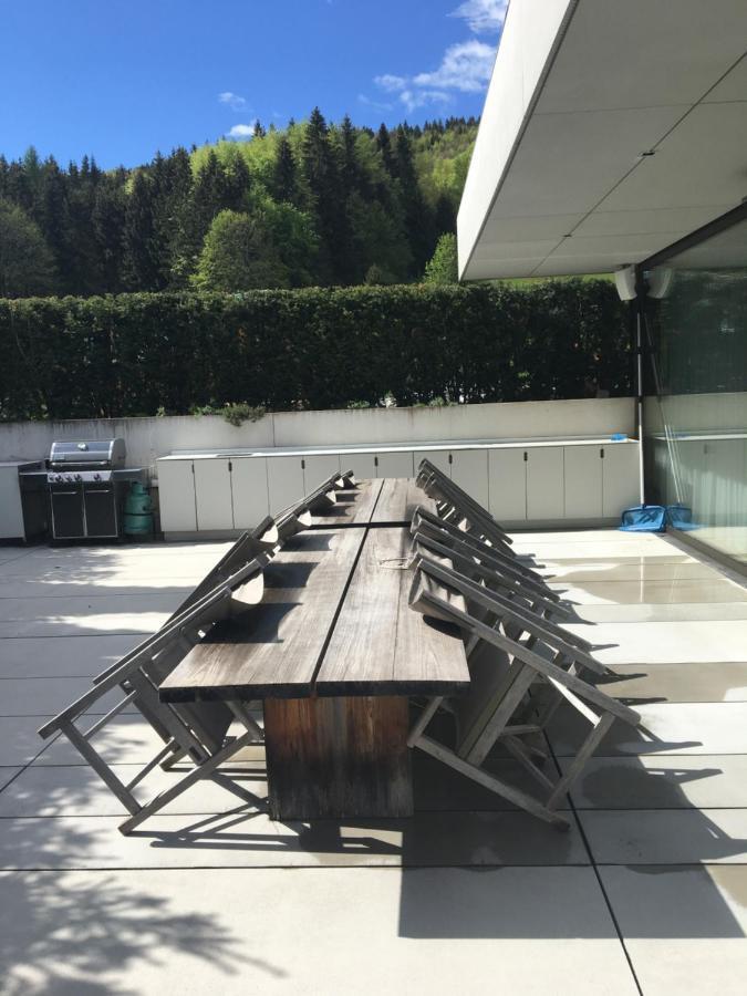 Attersee Luxury Design Villa With Dream Views, Large Pool And Sauna نسدورف ام اترسي المظهر الخارجي الصورة