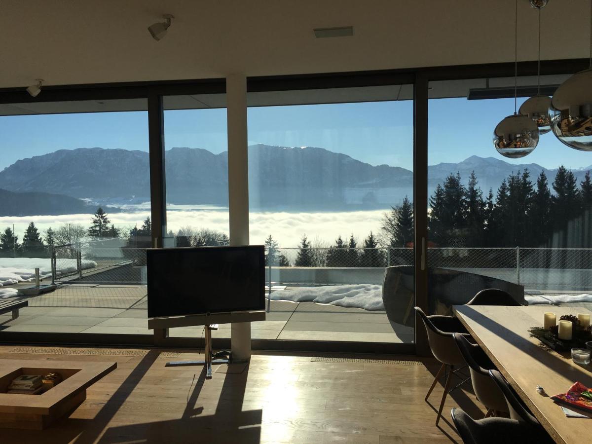 Attersee Luxury Design Villa With Dream Views, Large Pool And Sauna نسدورف ام اترسي المظهر الخارجي الصورة